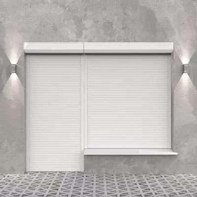 Рольставни на балкон (система окно + дверь) Рольставни на балкон (система окно + дверь)