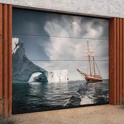 Гаражные ворота Prestige с цифровой печатью